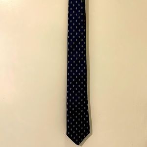 ITEM: CHRISTIAN DIOR BLUE TIE